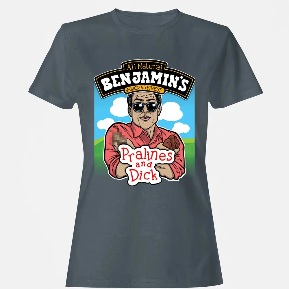 Benjamin's Pralines and Dick Women's T-shirt - 3