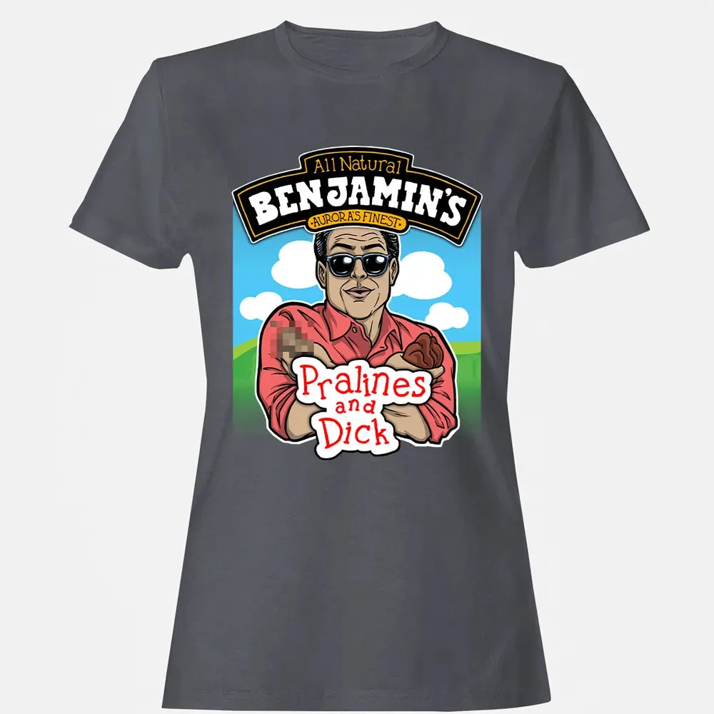 Benjamin's Pralines and Dick Women's T-shirt - 5