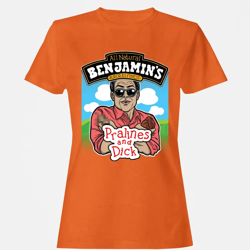 Benjamin's Pralines and Dick Women's T-shirt - 11
