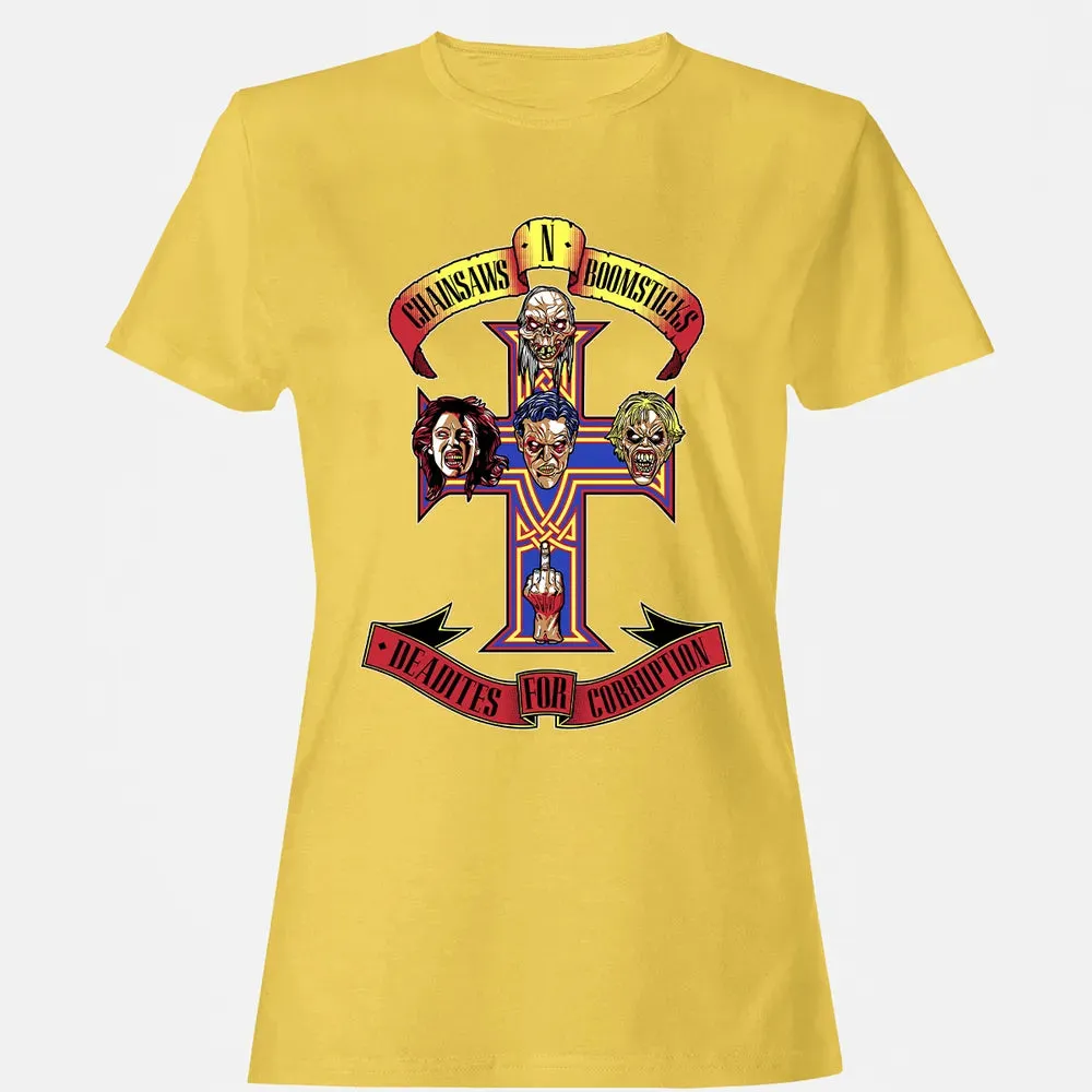 Chainsaws And Boomsticks Women's T-shirt - 4
