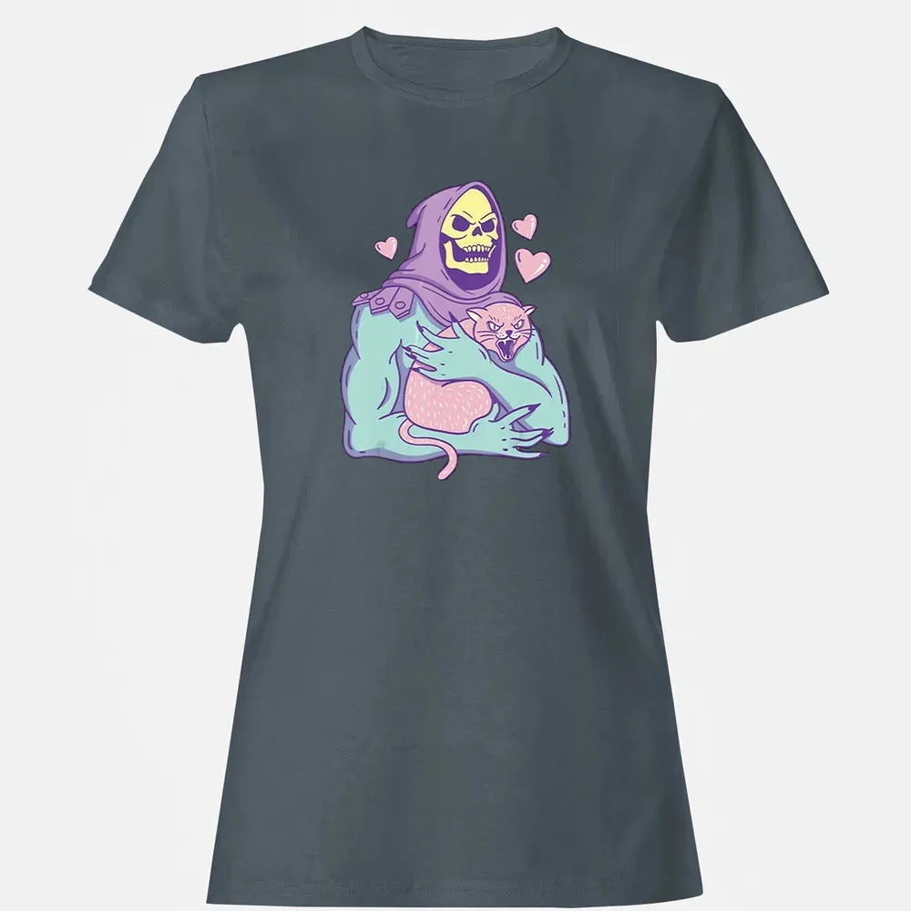 skeleton Skull Cat T Women's T-shirt - 3