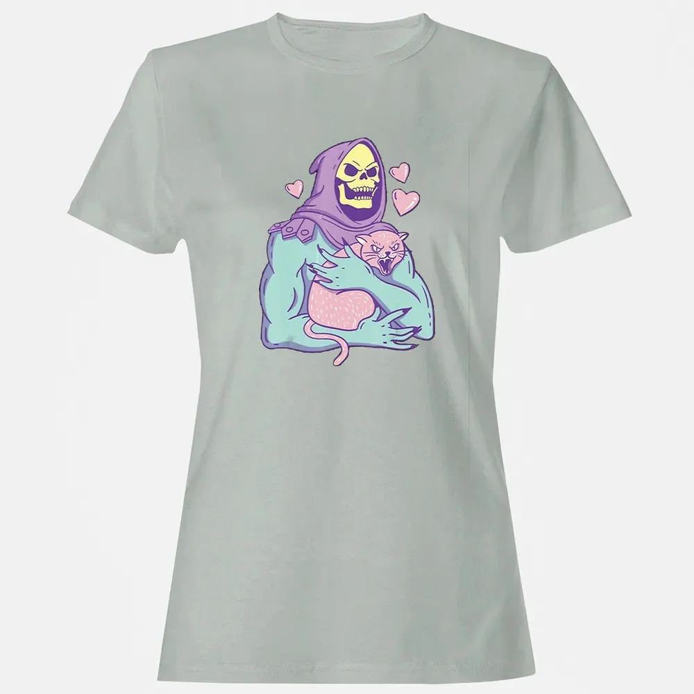 skeleton Skull Cat T Women's T-shirt - 2