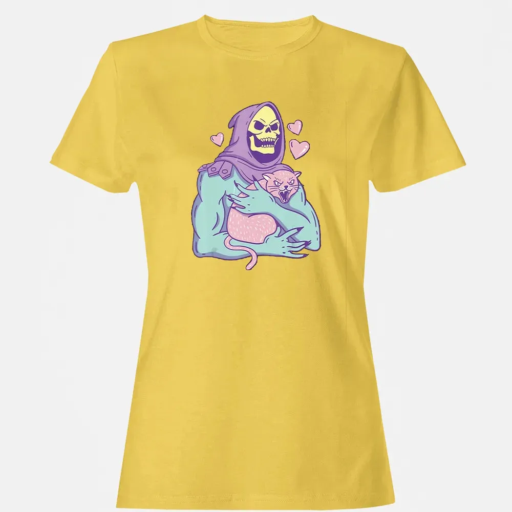 skeleton Skull Cat T Women's T-shirt - 4
