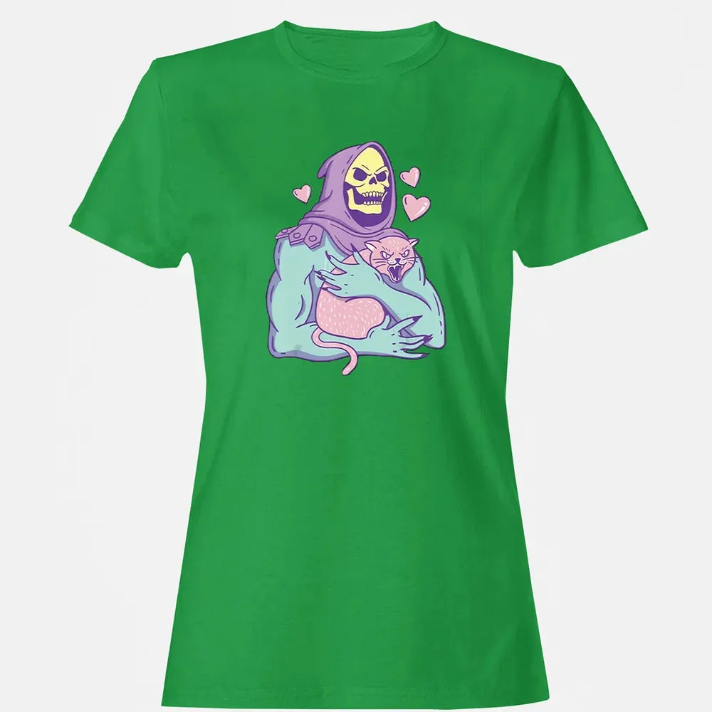 skeleton Skull Cat T Women's T-shirt - 7