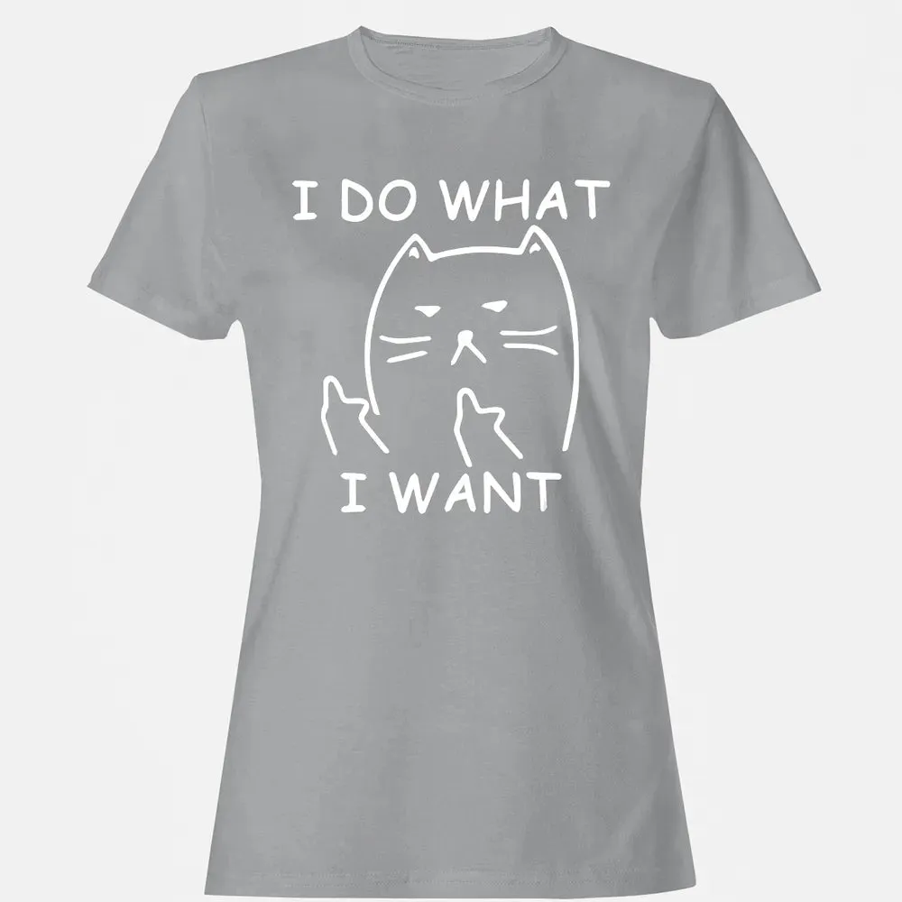 funny ca  I do what I want with my ca Women's T-shirt - 15