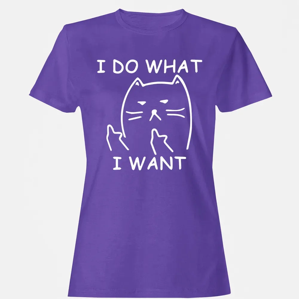 funny ca  I do what I want with my ca Women's T-shirt - 12