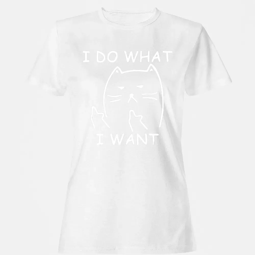 funny ca  I do what I want with my ca Women's T-shirt - 16