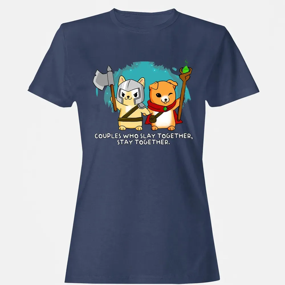 Couples Who Slay Together Stay Together Women's T-shirt - 10