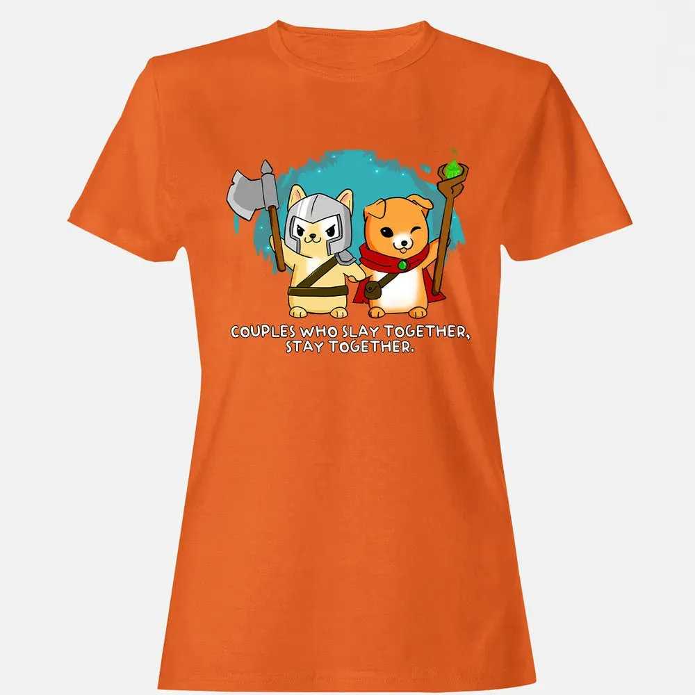 Couples Who Slay Together Stay Together Women's T-shirt - 11