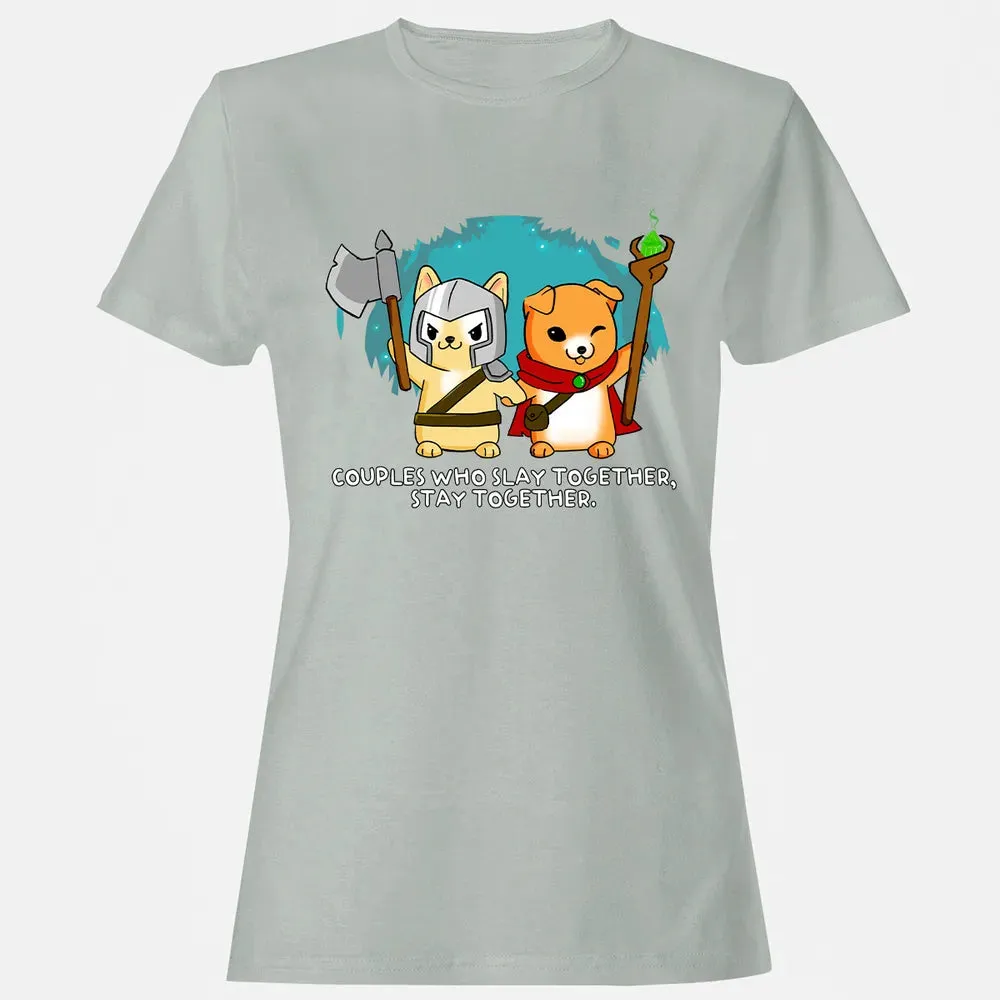 Couples Who Slay Together Stay Together Women's T-shirt - 2