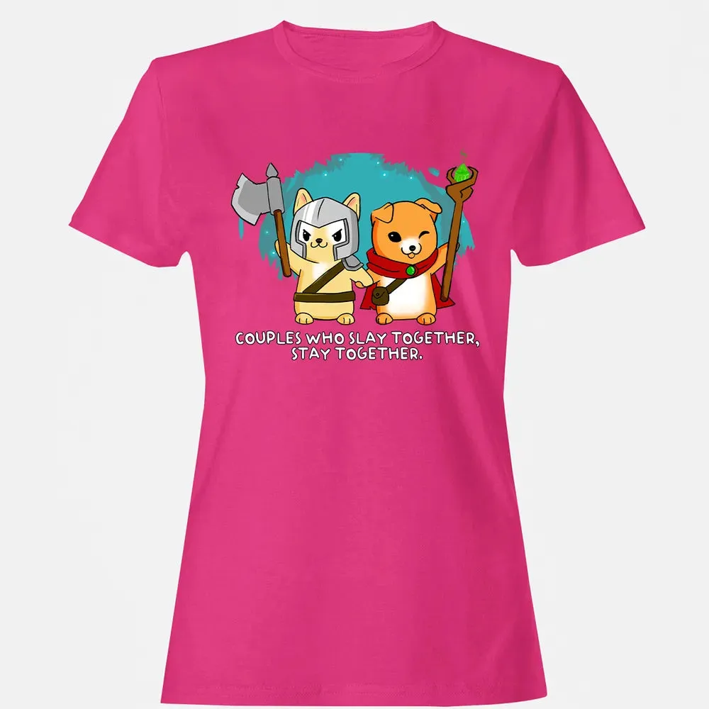 Couples Who Slay Together Stay Together Women's T-shirt - 6