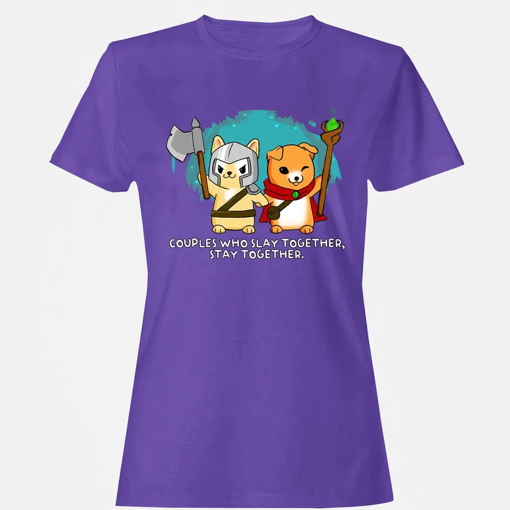 Couples Who Slay Together Stay Together Women's T-shirt - 12