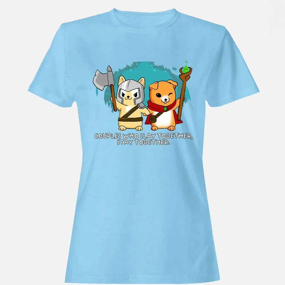 Couples Who Slay Together Stay Together Women's T-shirt - 8