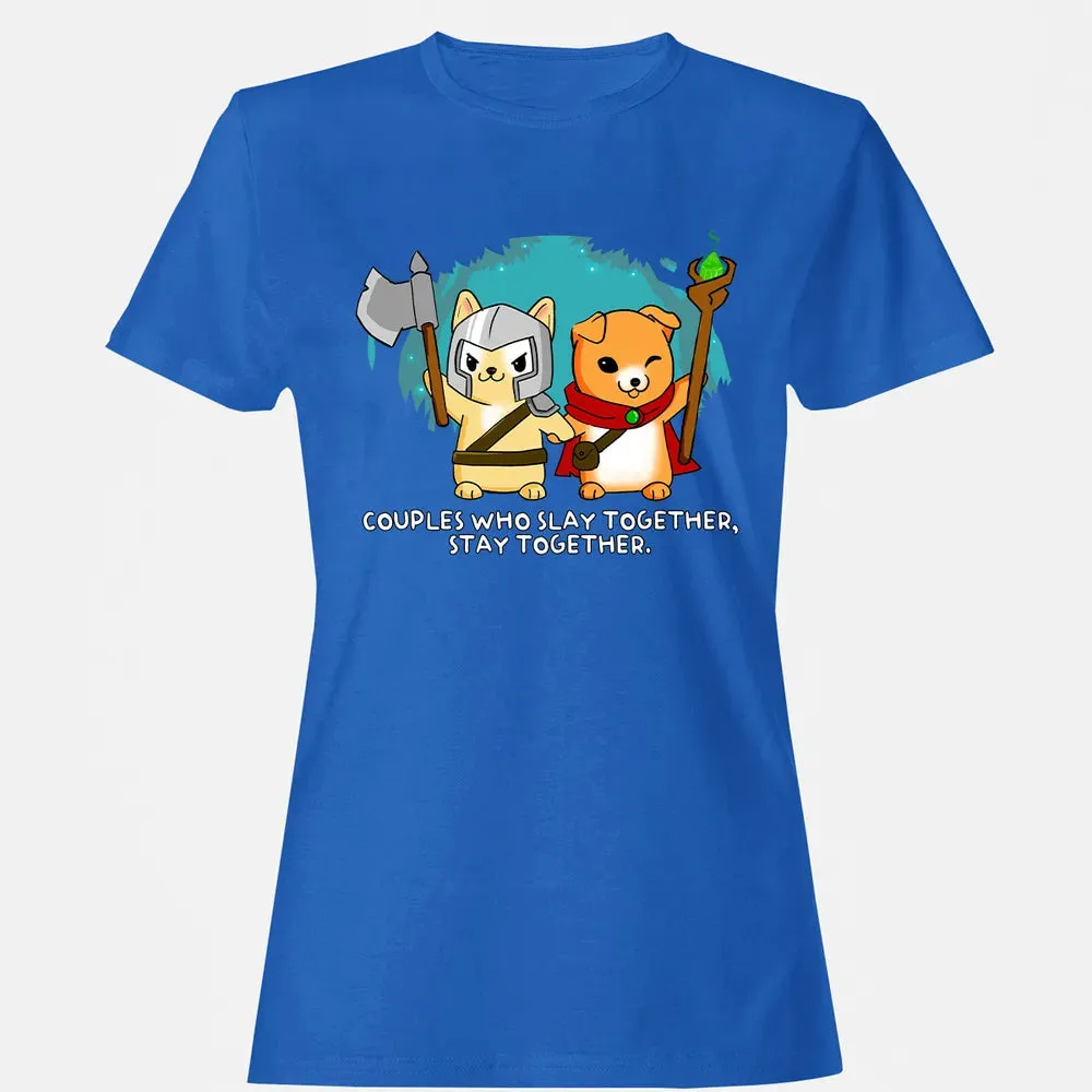 Couples Who Slay Together Stay Together Women's T-shirt - 14