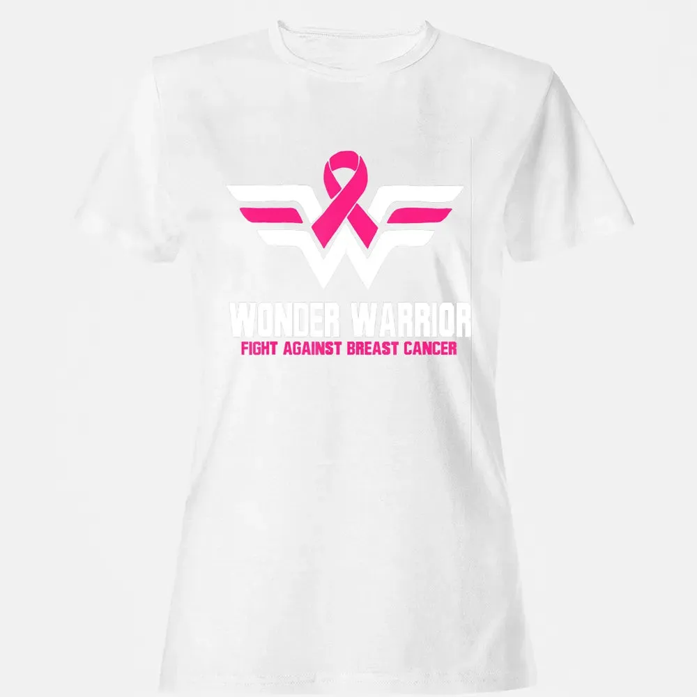 Super Hero Breast Cancer  For Women Women's T-shirt - 16