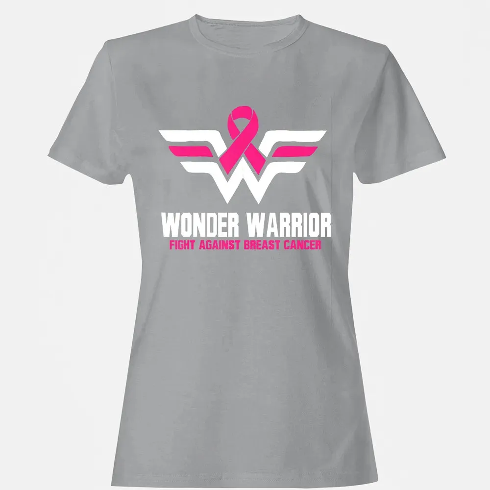Super Hero Breast Cancer  For Women Women's T-shirt - 15