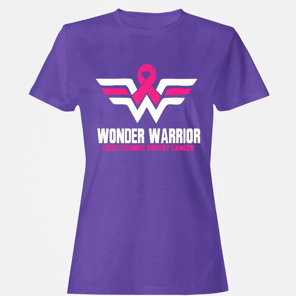 Super Hero Breast Cancer  For Women Women's T-shirt - 12