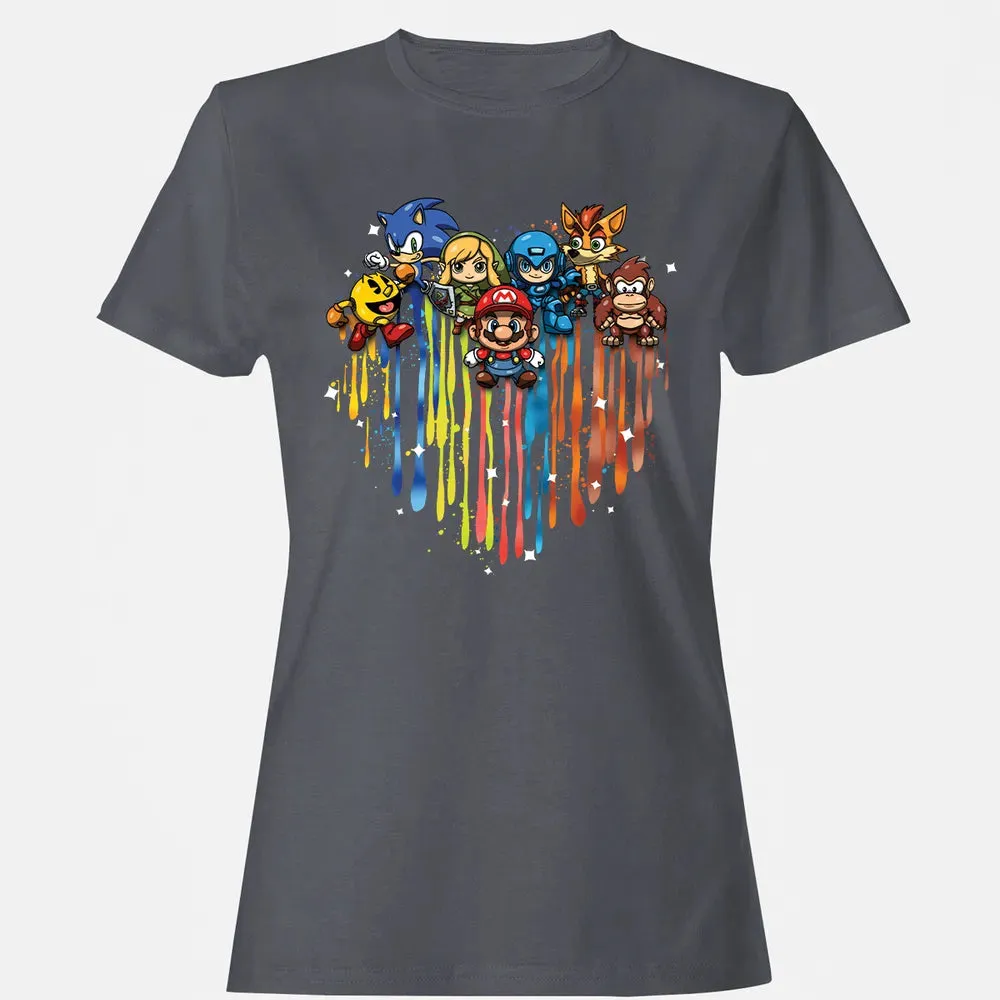 Game Heart Women's T-shirt - 5