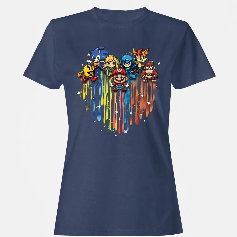 Game Heart Women's T-shirt - 10