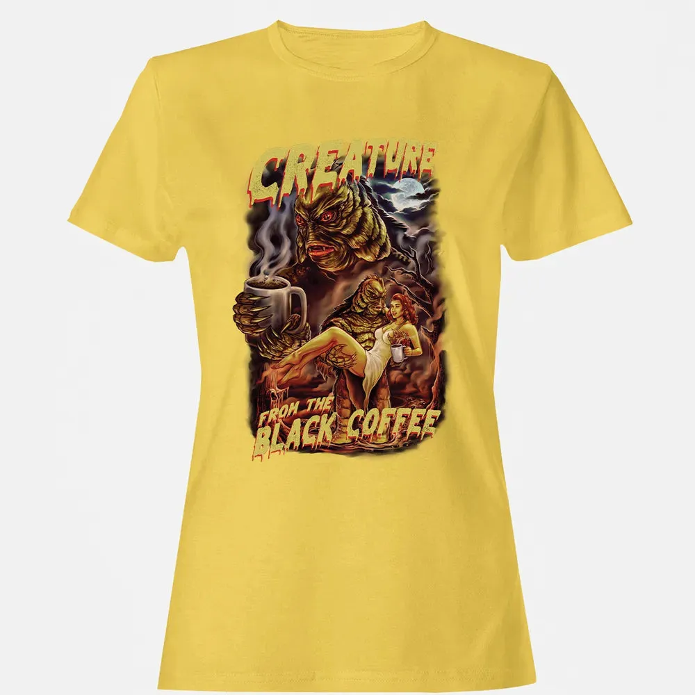 Creature From The Black Coffee Women's T-shirt - 4