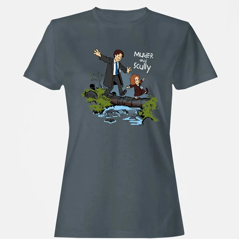 Mulder and Scully Women's T-shirt - 3