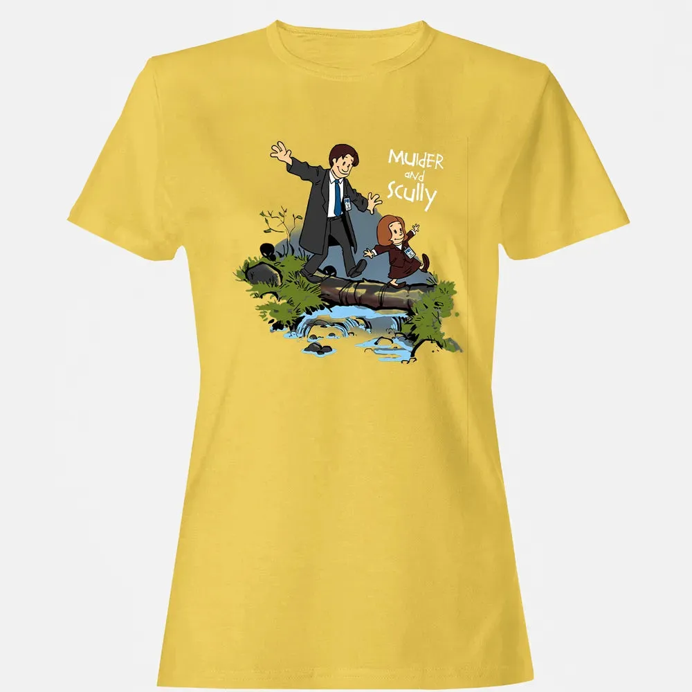 Mulder and Scully Women's T-shirt - 4