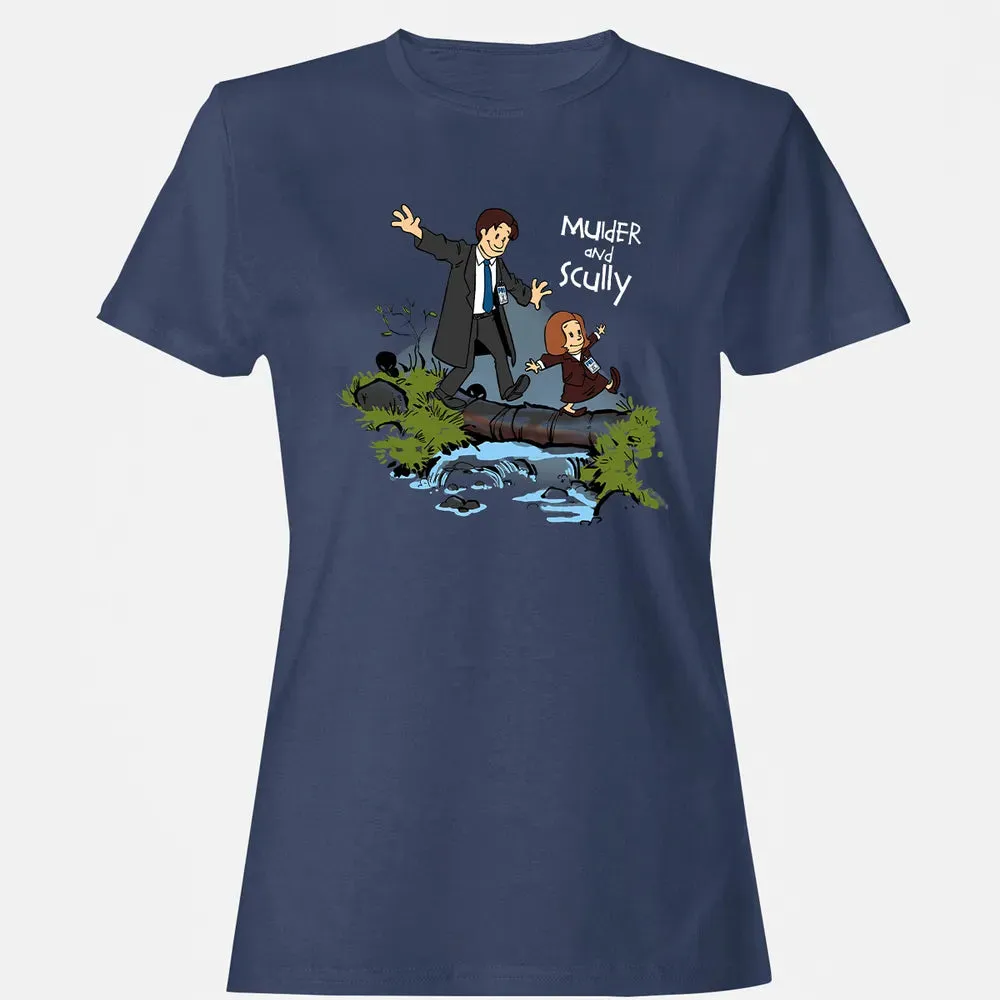 Mulder and Scully Women's T-shirt - 10