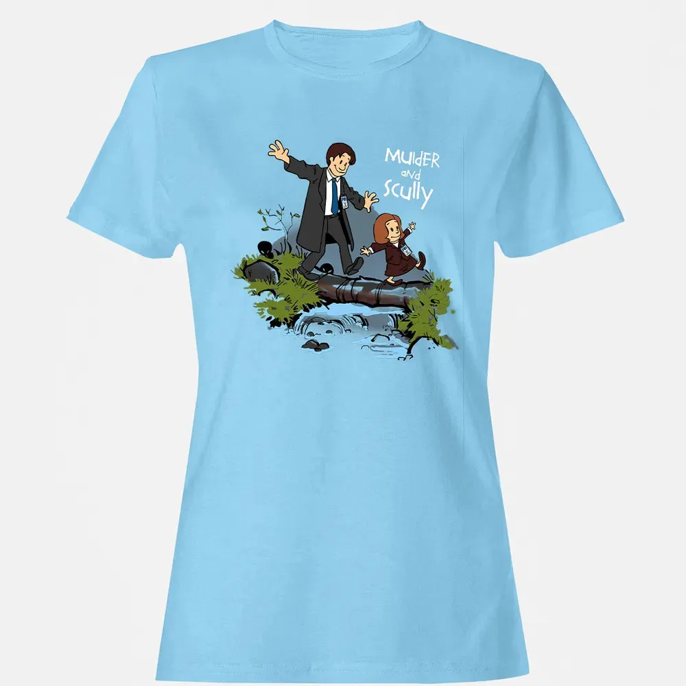 Mulder and Scully Women's T-shirt - 8