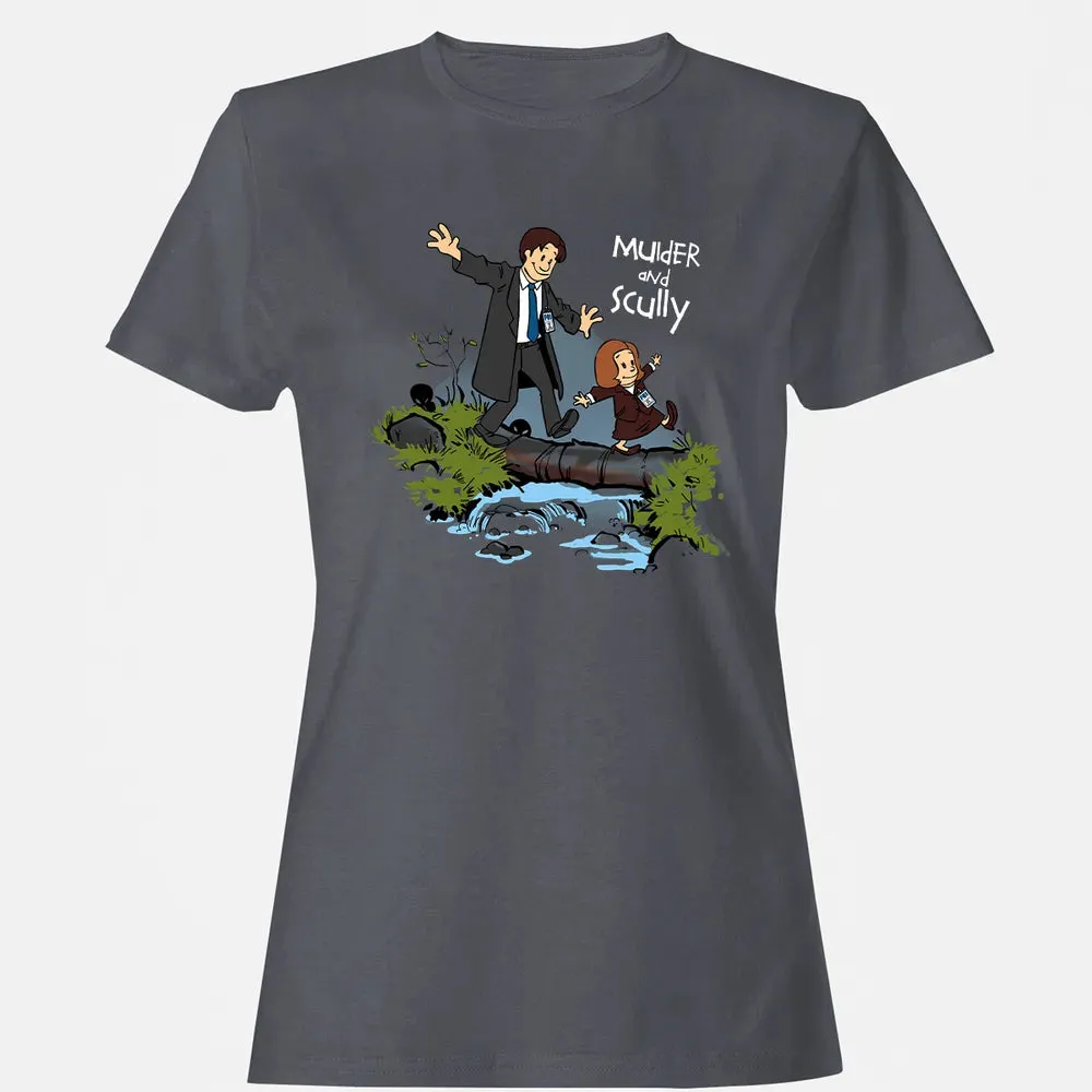 Mulder and Scully Women's T-shirt - 5