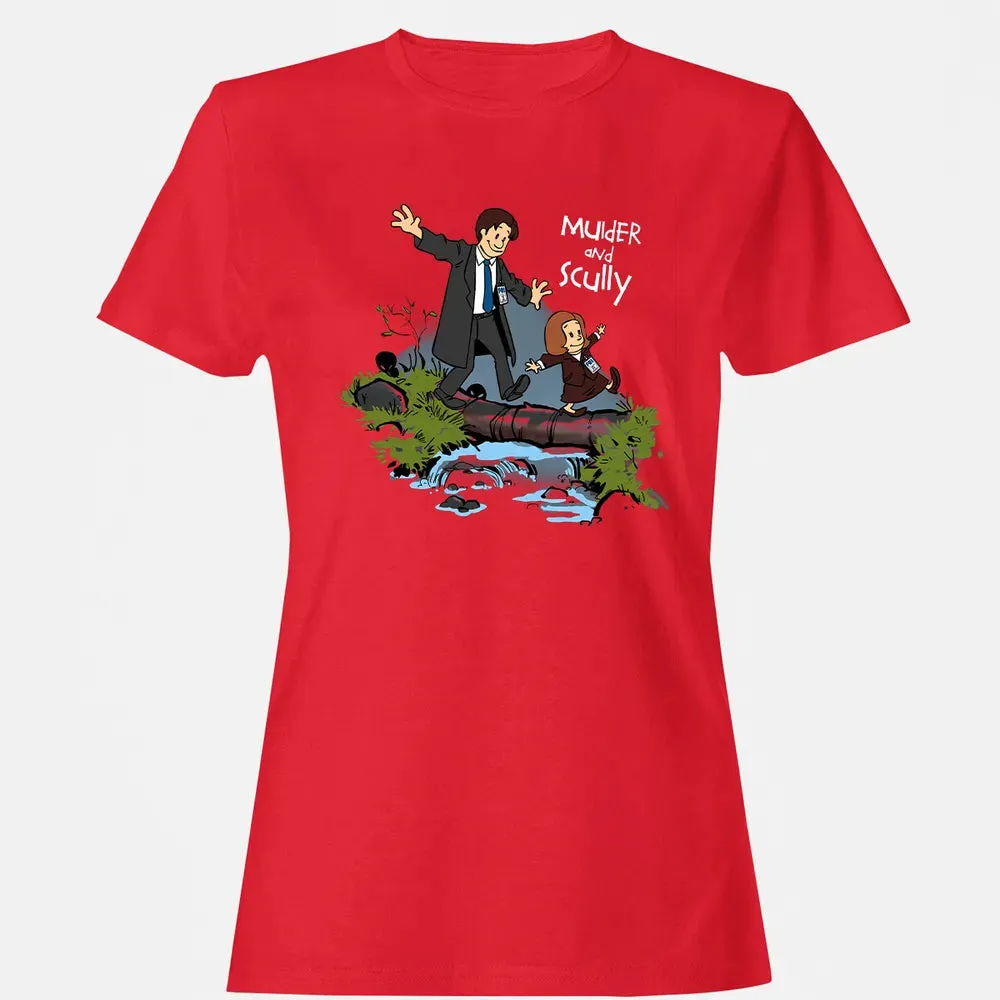 Mulder and Scully Women's T-shirt - 13