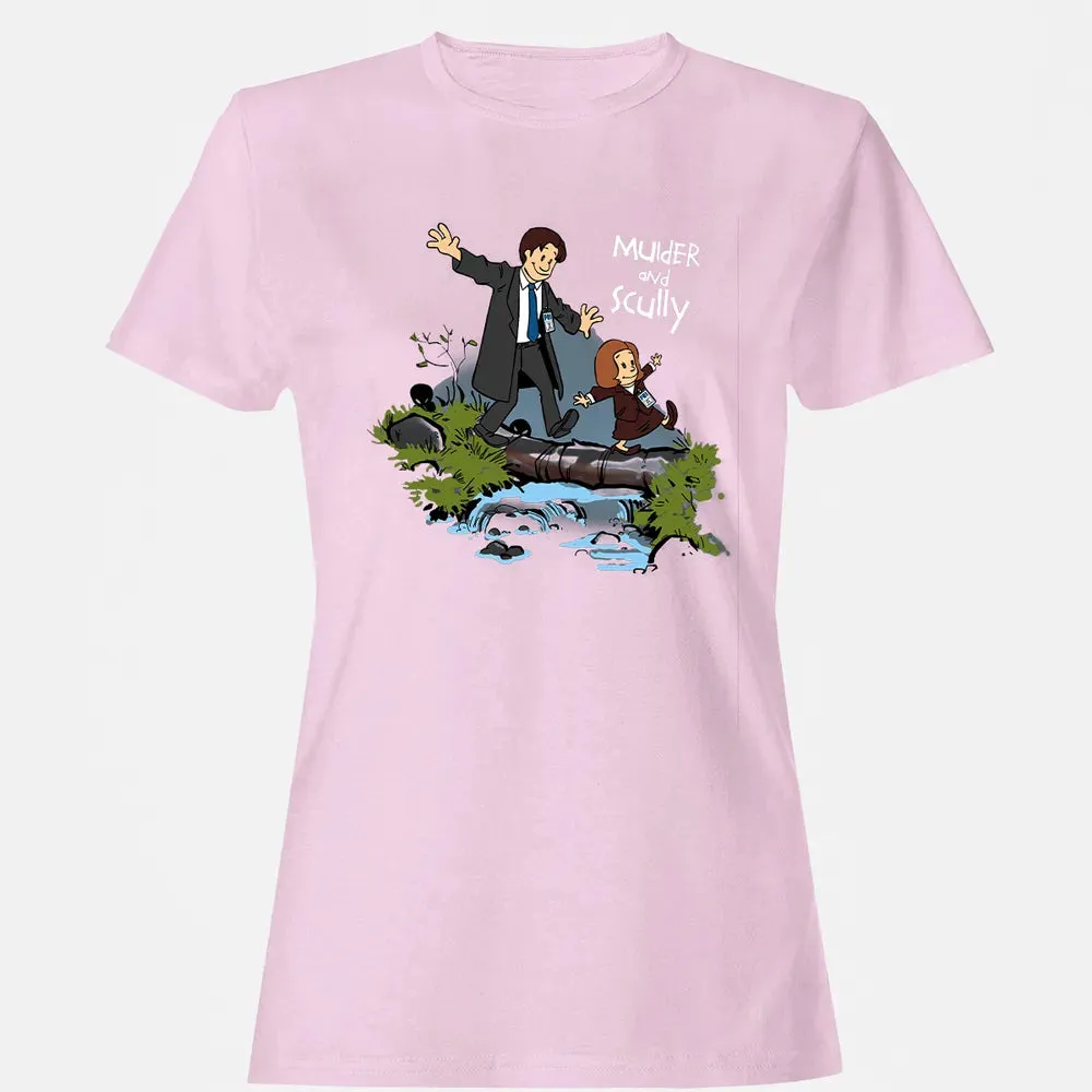 Mulder and Scully Women's T-shirt - 9