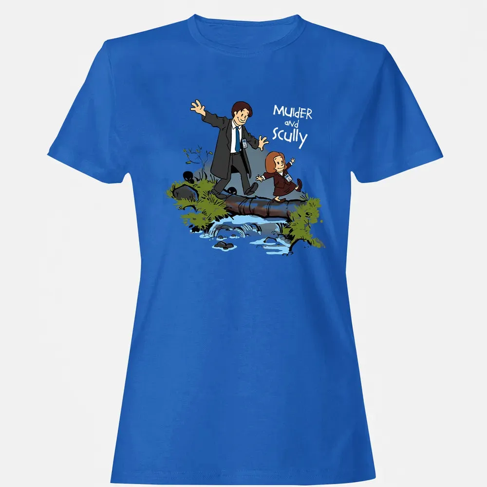 Mulder and Scully Women's T-shirt - 14