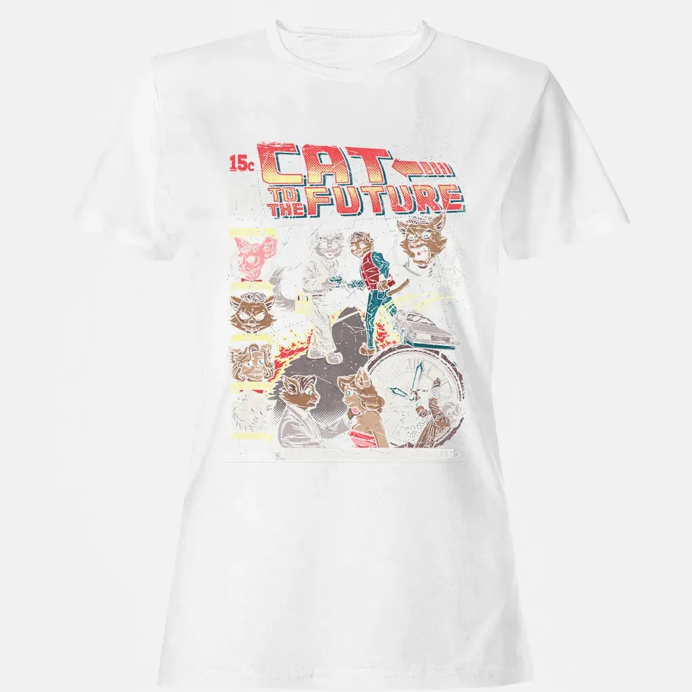 Cat To The Future Women's T-shirt - 16