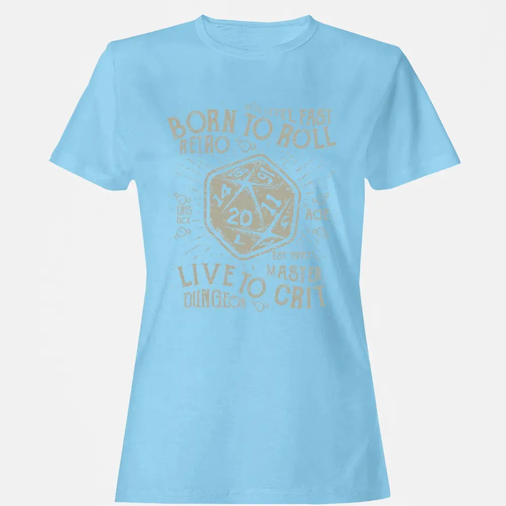 Born To Roll Live To Crit Women's T-shirt - 8