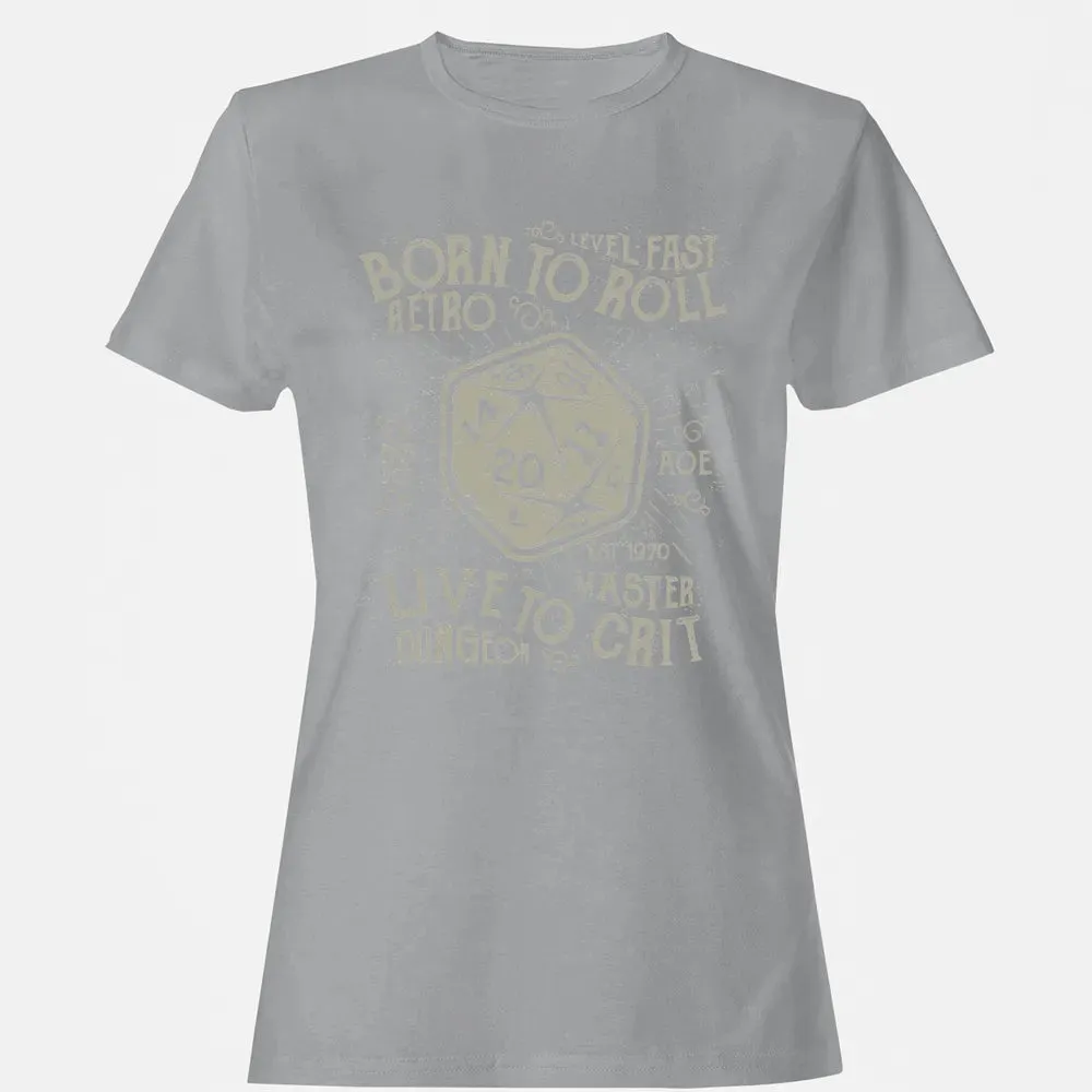 Born To Roll Live To Crit Women's T-shirt - 15