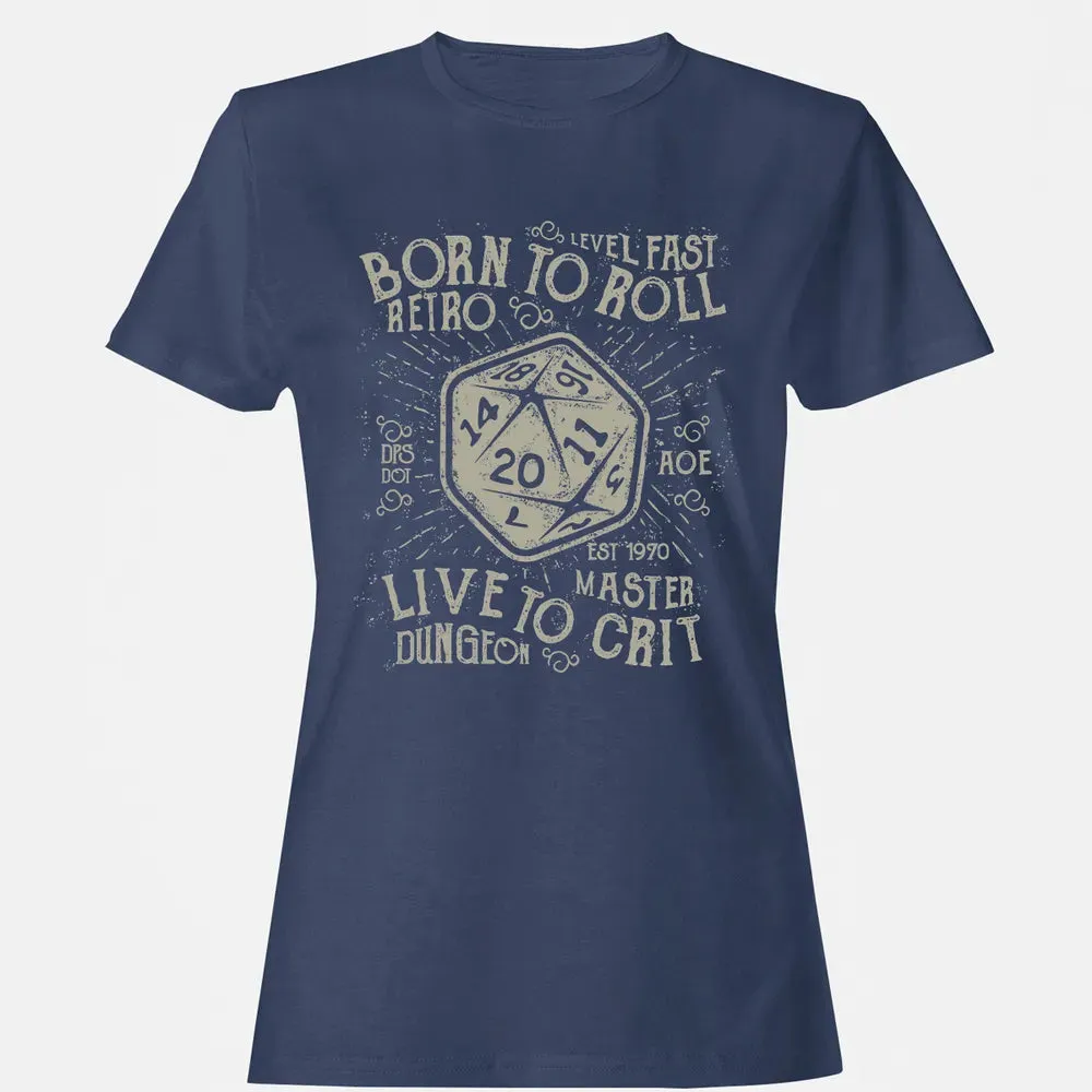 Born To Roll Live To Crit Women's T-shirt - 10