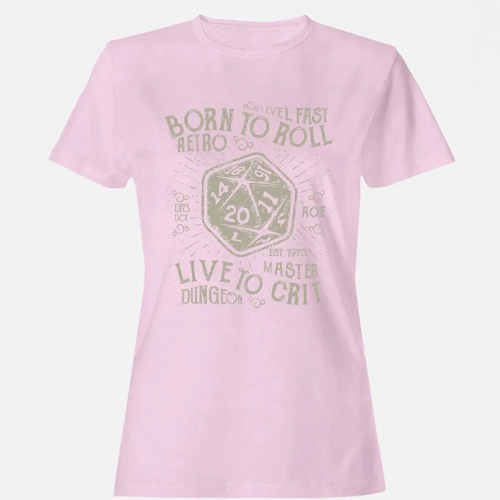 Born To Roll Live To Crit Women's T-shirt - 9