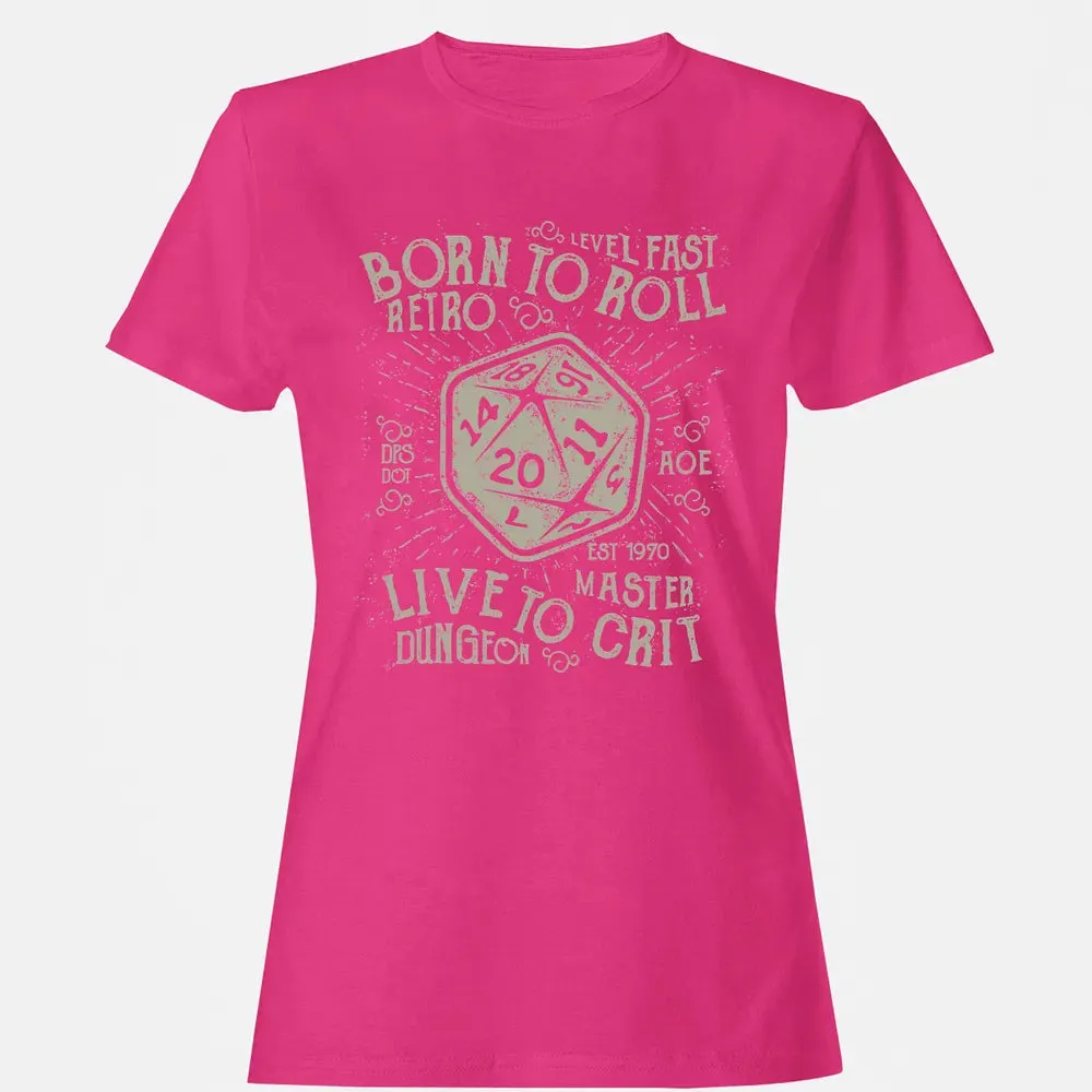 Born To Roll Live To Crit Women's T-shirt - 6