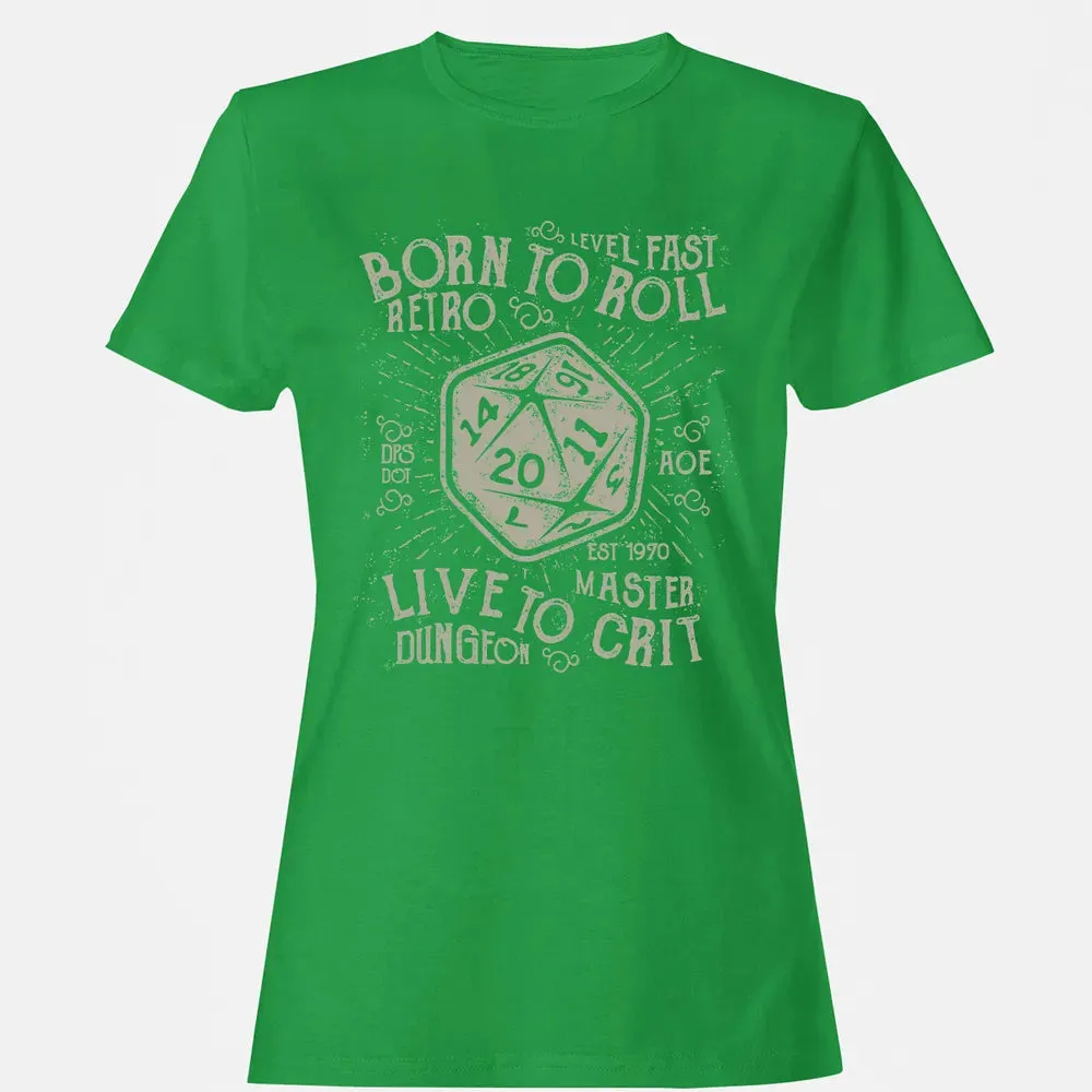 Born To Roll Live To Crit Women's T-shirt - 7