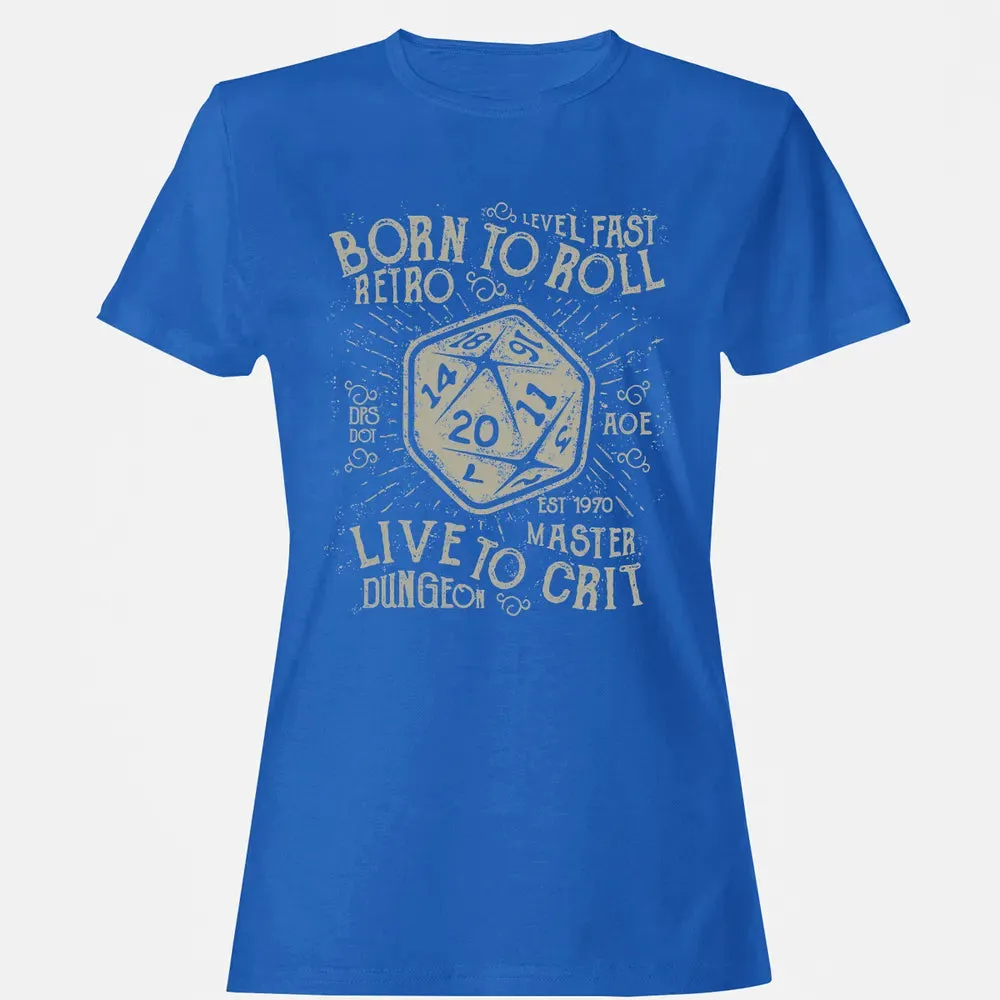 Born To Roll Live To Crit Women's T-shirt - 14
