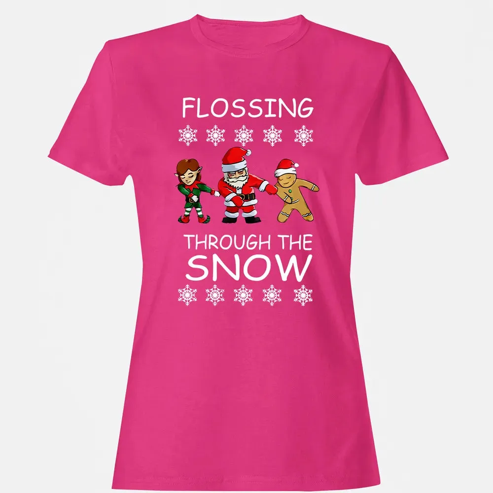 Floss through the snow Women's T-shirt - 6