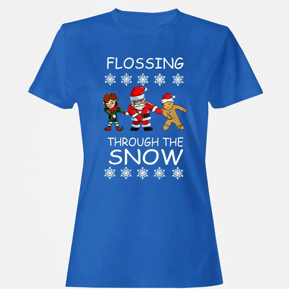 Floss through the snow Women's T-shirt - 14