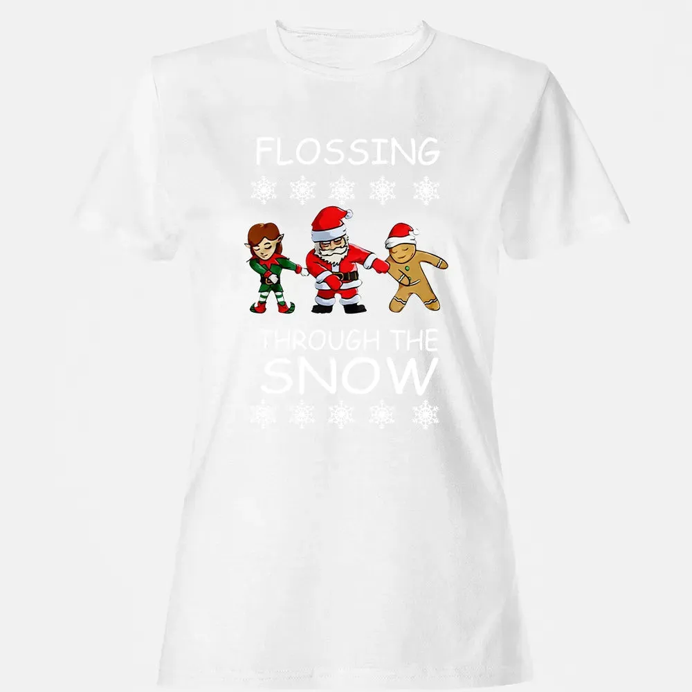 Floss through the snow Women's T-shirt - 16
