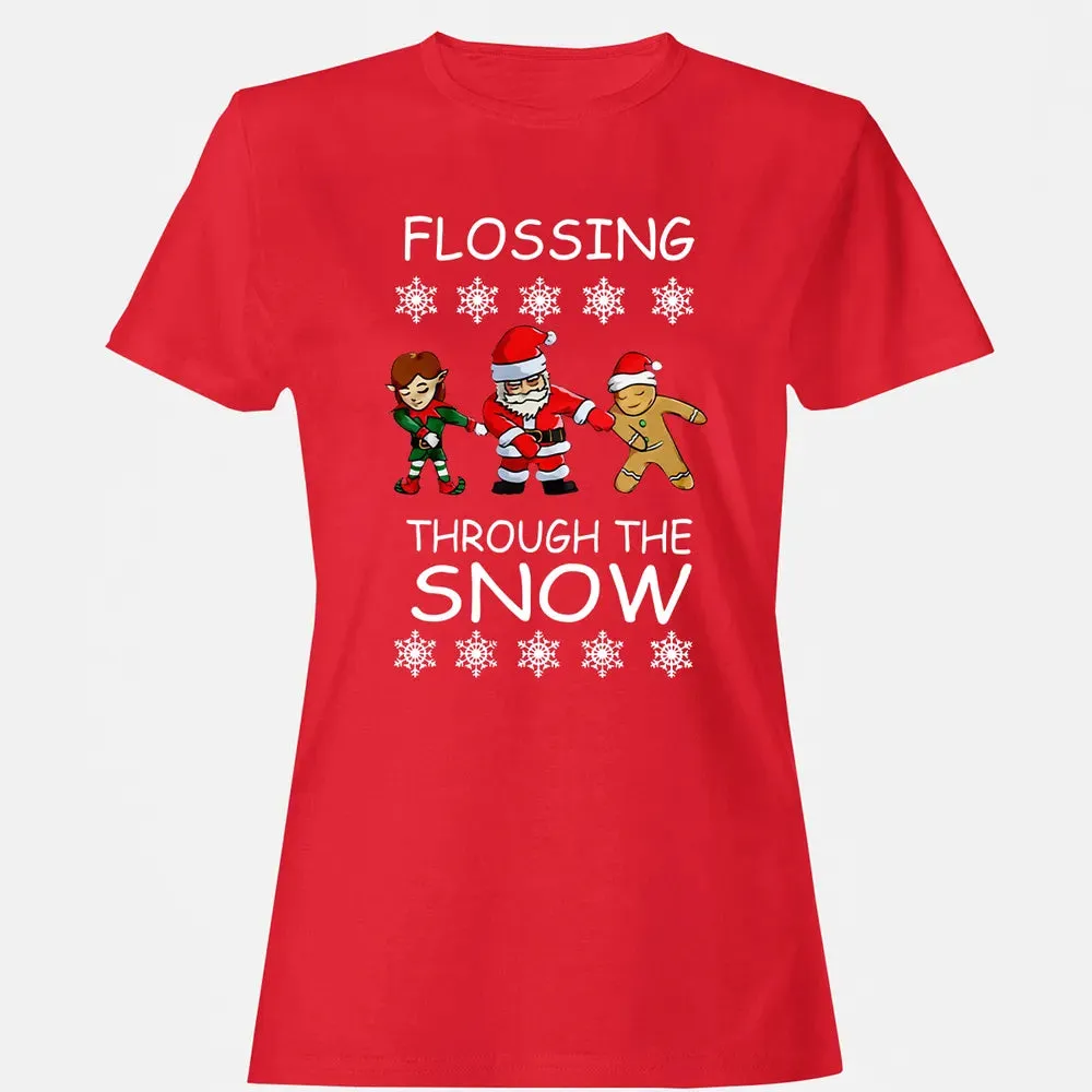 Floss through the snow Women's T-shirt - 13