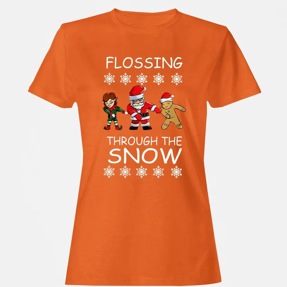 Floss through the snow Women's T-shirt - 11