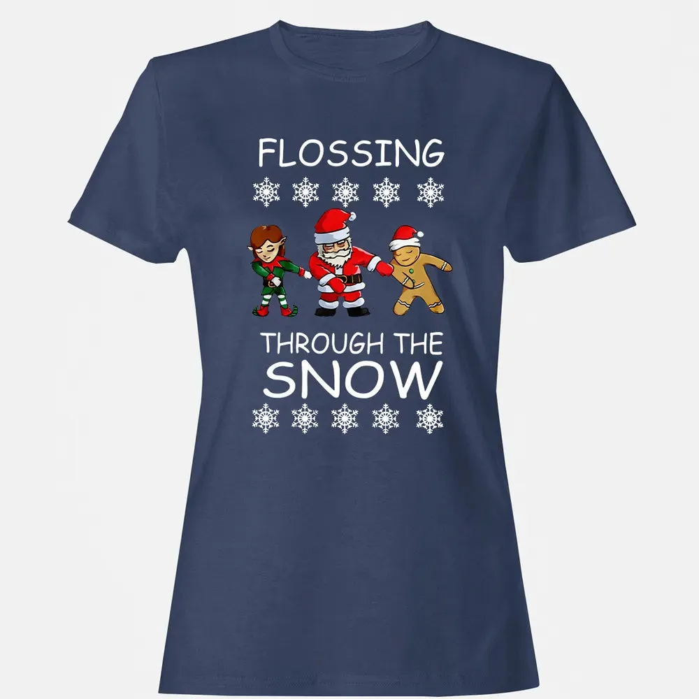 Floss through the snow Women's T-shirt - 10