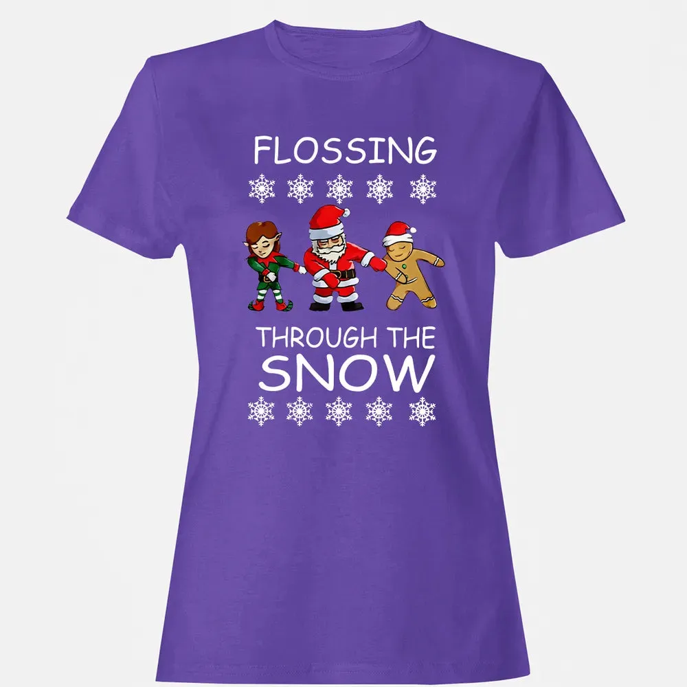 Floss through the snow Women's T-shirt - 12