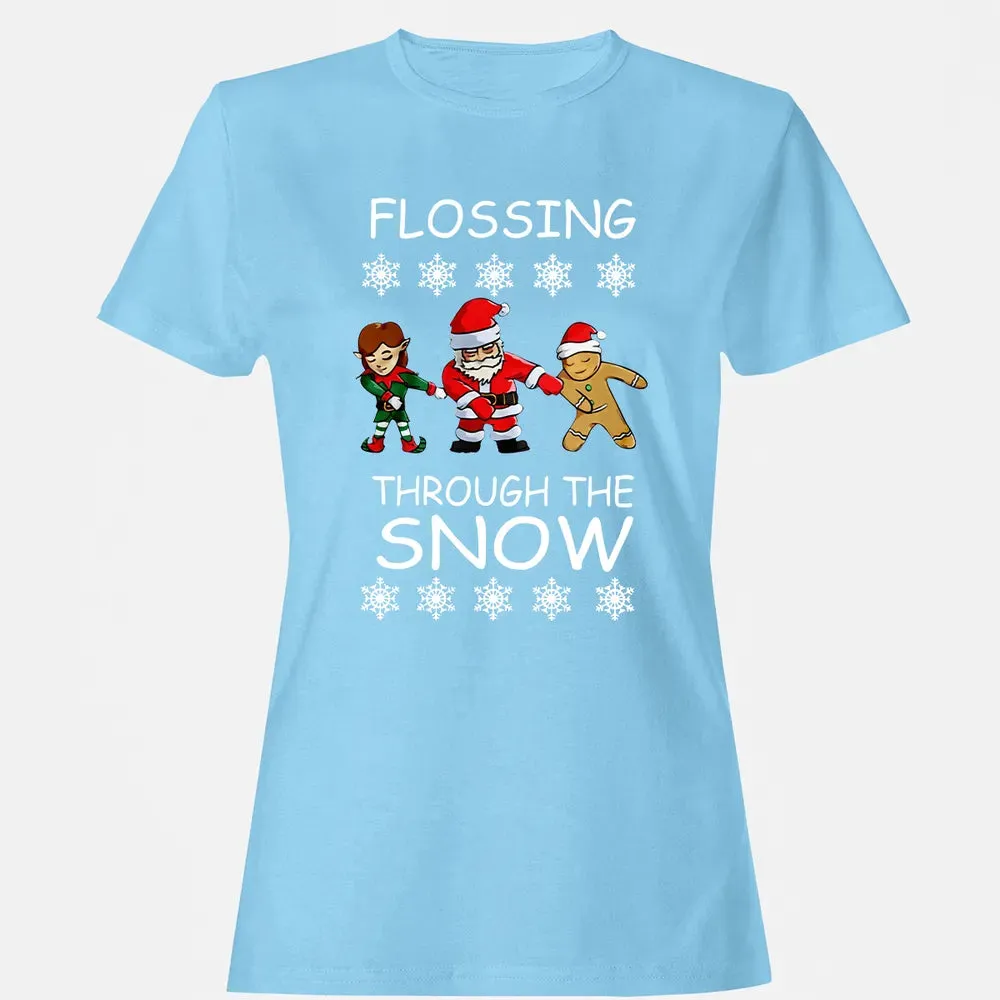 Floss through the snow Women's T-shirt - 8