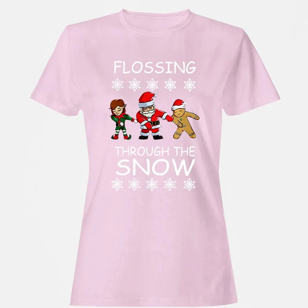 Floss through the snow Women's T-shirt - 9