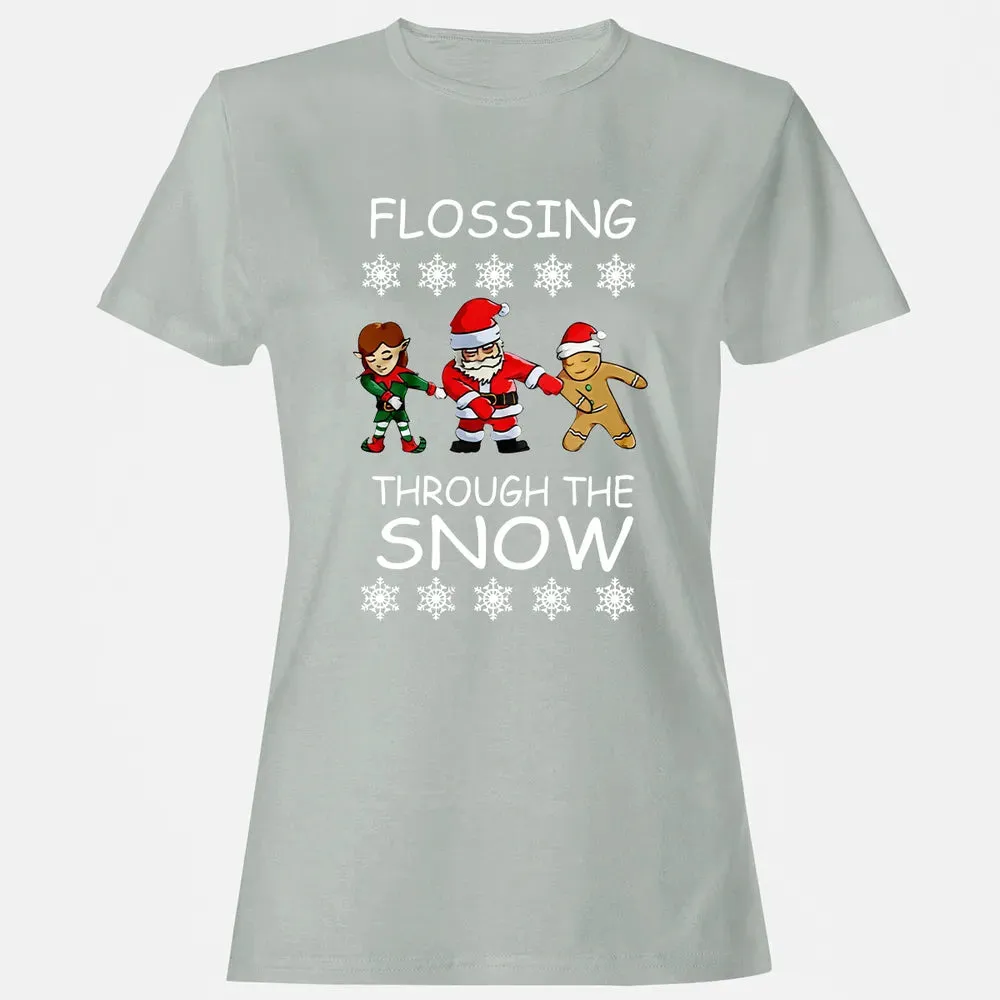Floss through the snow Women's T-shirt - 2